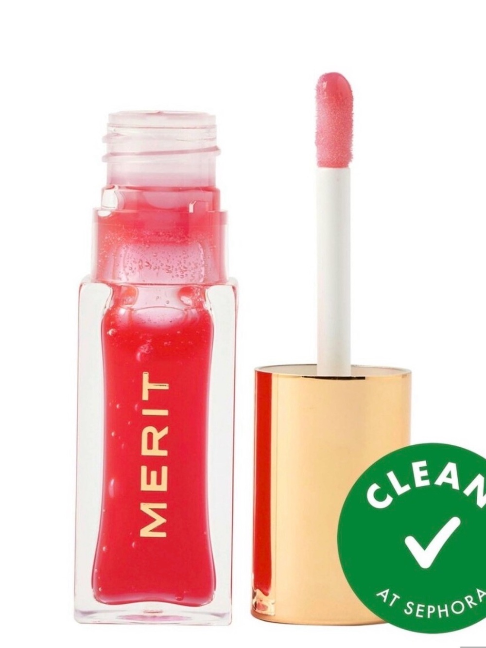 Merit Shade Stick Gelee in Maraschino Sheer Lip Gloss NIB